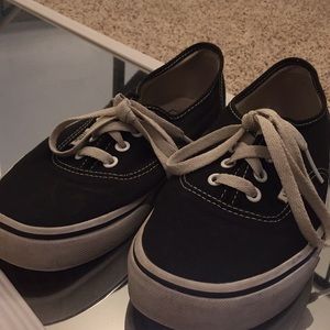 Authentic Black vans